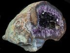 Beautiful Purple Amethyst Geode - Uruguay #33793-3